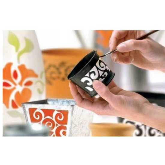 Pebeo Ceramic Paint Initiation Set Starter Colours 6 x 20 ml 756451